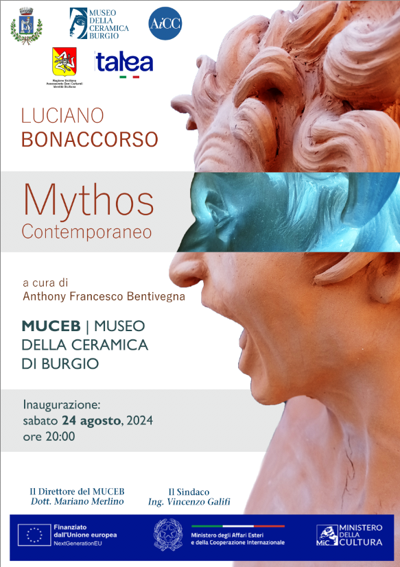 Mostra personale d’arte “Mythos contemporaneo” di Luciano Bonaccorso